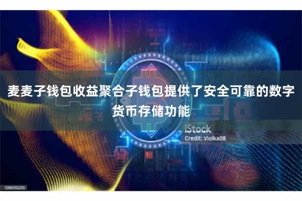 麦麦子钱包收益聚合子钱包提供了安全可靠的数字货币存储功能